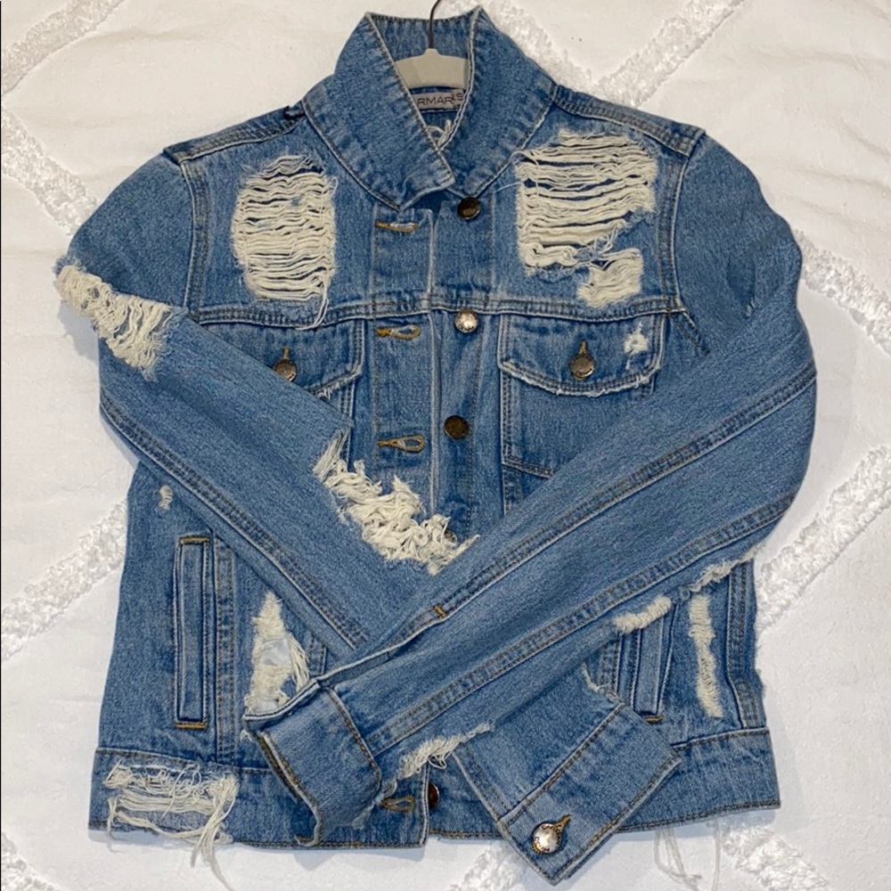 Carmar/LF Ripped Denim Jacket - Picture 3 of 3